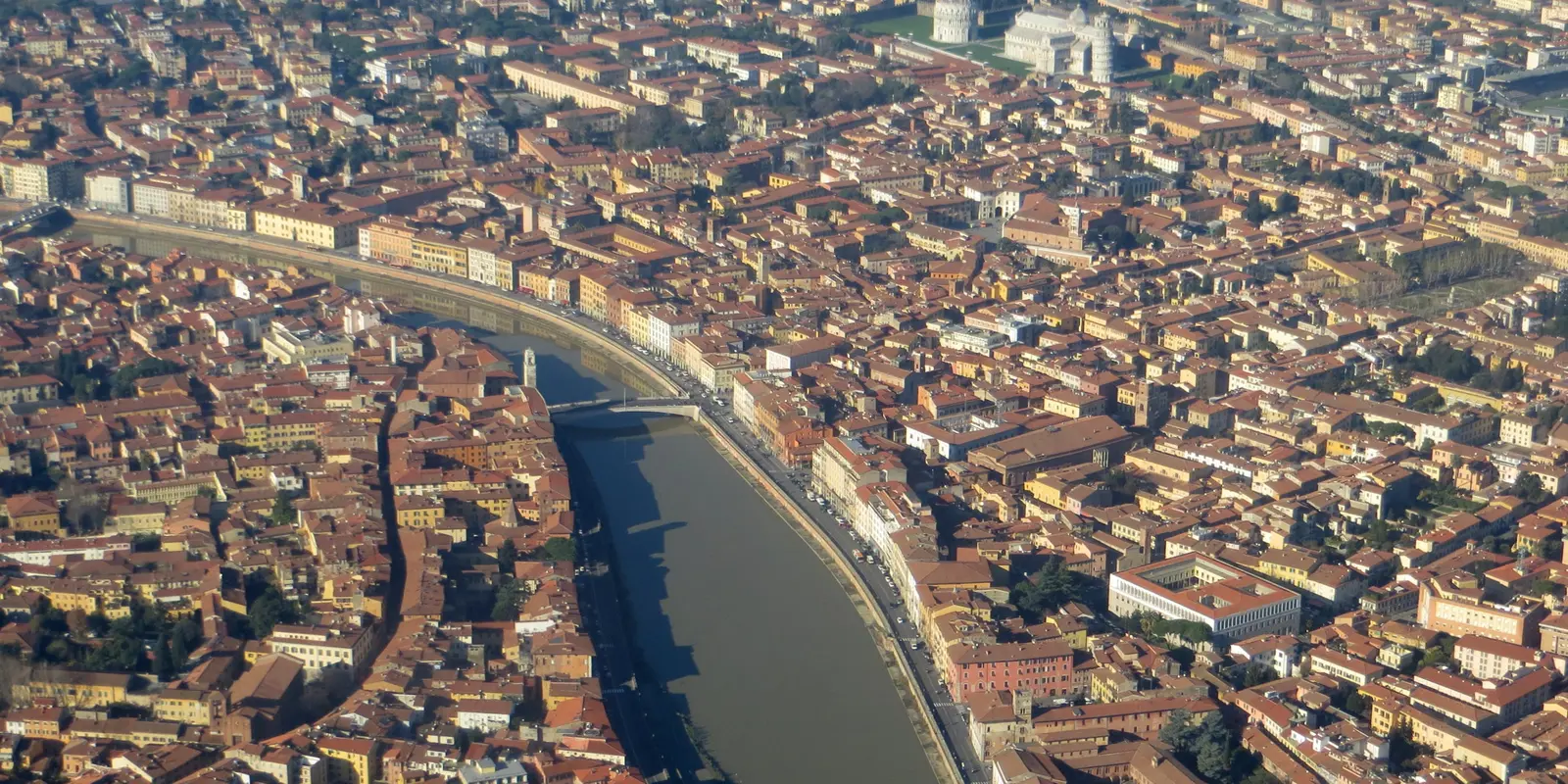 Veduta di Pisa