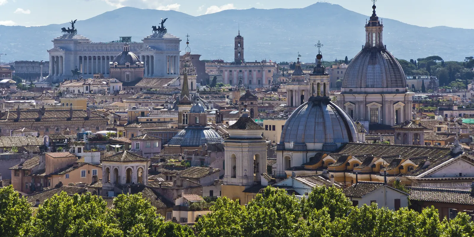 Veduta di Roma